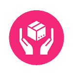 Pink Products and Services Logo